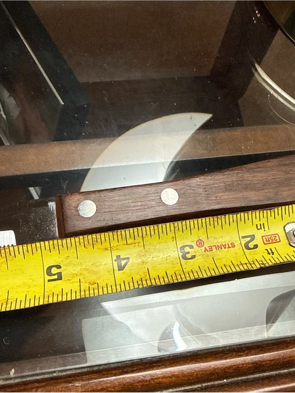 Vtg Vernco Stainless Slice All Knife Rosewood Handle Japan New